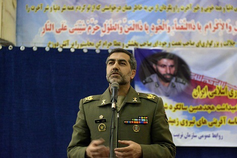 رئیس سازمان تربیت بدنی ارتش: برای دستیابی به سعادت اخروی راه امام راحل را باید پیمود