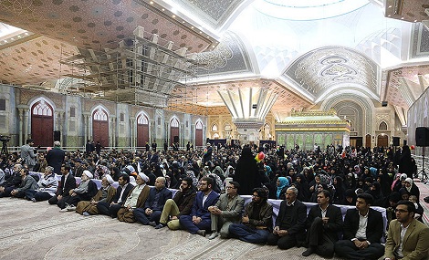 مراسم تحویل سال نو همزمان با نماز مغرب و عشاء در حرم مطهر امام خمینی (س)برگزار می شود