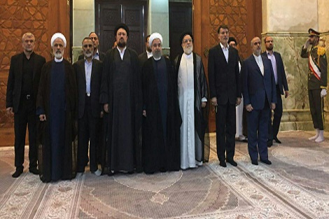 تجدید میثاق رییس جمهور روحانی با آرمان های امام خمینی(س)