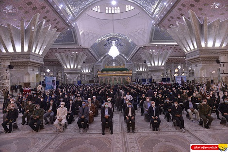 مراسم بزرگداشت یوم الله ۱۲ بهمن در حرم امام خمینی(ره) برگزار شد