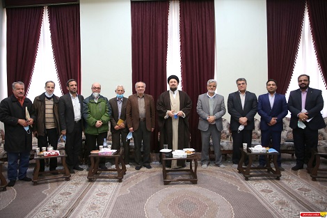 دیدار شورای مرکزی انجمن اسلامی مدرسین دانشگاه‌ها با آیت الله سید حسن خمینی