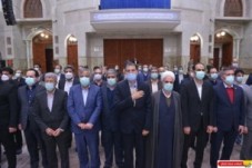 تجدید میثاق مدیران و کارکنان بانک ملی با آرمان های امام راحل