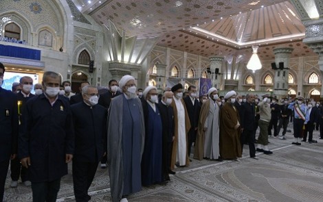 گردهمایی خادمان آستان قدس رضوی در حرم امام خمینی(ره) برگزار شد