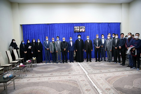 دیدار اعضای شورای عالی و هیات رئیسه سازمان نظام پرستاری با آیت الله سید حسن خمینی