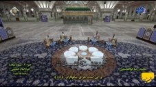 محفل جزءخوانی قرآن کریم در ماه مبارک رمضان در حرم مطهر امام راحل/ روز هفتم