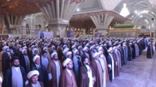مراسم تجدید بیعت ائمه جمعه سراسر کشور با آرمان‌های امام خمینی(ره)