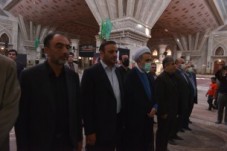 تجدید میثاق رئیس جدید حوزه قضایی بخش آفتاب با آرمان های امام راحل