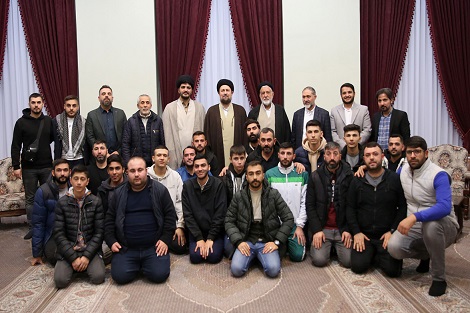 دیدار جمعی از شیعیان کشور ترکیه با آیت الله سید حسن خمینی