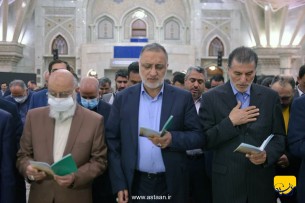 تجدید میثاق شهردار و اعضای شورای شهر تهران با آرمان های امام راحل