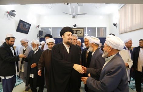 دیدار جمعی از علمای اهل سنت استان گلستان با آیت الله سید حسن خمینی