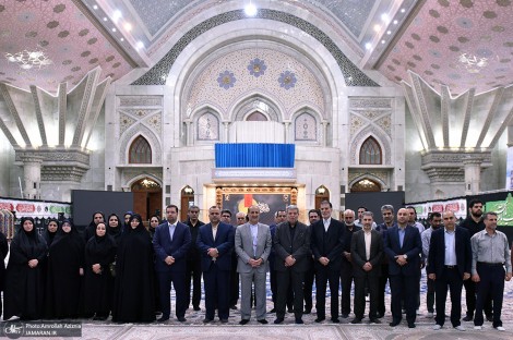 تجدید میثاق رئیس و کارکنان سازمان بهزیستی با آرمان های حضرت امام خمینی (س)