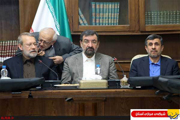 عكس/ احمدي نژاد در كنار محسن رضايي