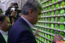 ادای احترام وزیر جهاد کشاورزی - دیدار با تولیت محترم...