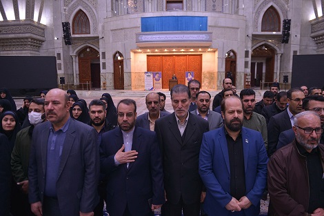 تجدید میثاق مدیران و کارکنان نهضت سواد آموزی با آرمان های حضرت امام(س)