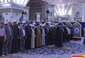 گزارش تصویری / اقامه نماز مغرب و عشا بیست و ششم مرداد ۹۶ به امامت آیت الله سید حسن خمینی