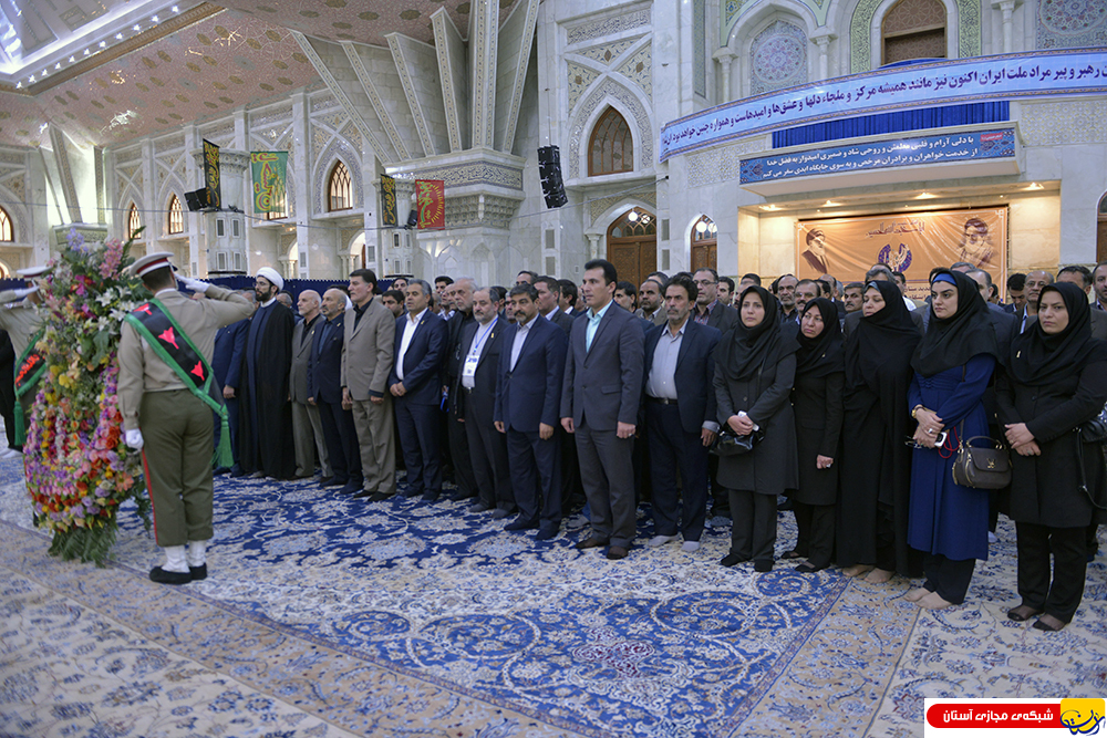 گزارش تصویری / تجدید میثاق مدیران و کارکنان دانشگاه جامع علمی کاربردی با آرمانهای امام راحل