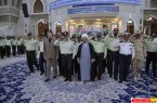 تجدید میثاق سردار اشتری فرمانده نیروی انتظامی و سایر فرماندهان و مسئولان ناجا با آرمان های حضرت امام خمینی(س)