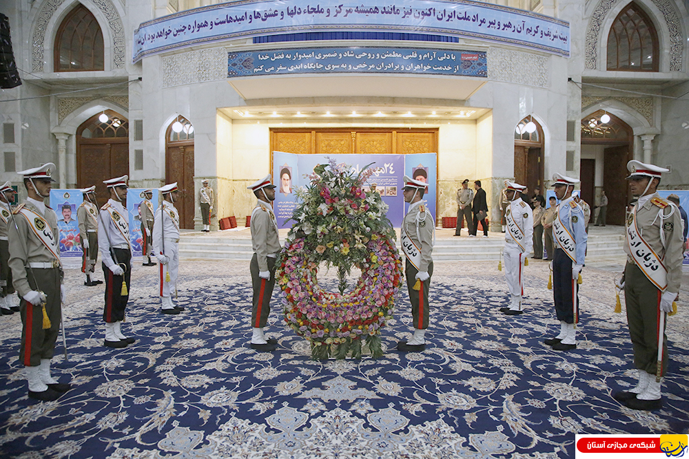 گزارش تصویری / تجدید میثاق فرماندهان و مسئولین سازمان عقیدتی و سیاسی ارتش با آرمانهای امام راحل