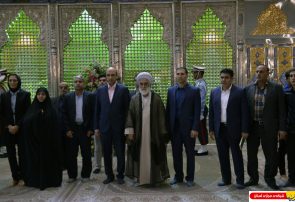 گزارش تصویری /دیدار مسئولان فدراسیون ووشو و اعضای تیم ملی با آیت الله  سیدحسن خمینی