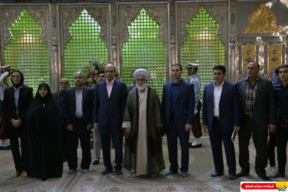 گزارش تصویری /دیدار مسئولان فدراسیون ووشو و اعضای تیم ملی با آیت الله  سیدحسن خمینی