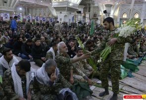 گزارش تصویری / بزرگترین گردهمایی بسیجیان تهران در حرم مطهر امام راحل در هفته بسیج
