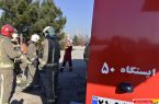 گزارش تصویری مانور عملیاتی ایستگاه آتش نشانی حرم مطهر امام راحل