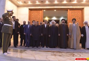 گزارش تصویری : تجدید میثاق رئیس جمهور و اعضای هیئت دولت با آرمانهای امام راحل