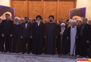 گزارش تصویری : تجدید میثاق رییس و اعضای مجمع تشخیص مصلحت نظام با آرمانهای امام راحل