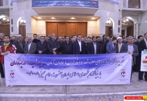 گزارش تصویری : تجدید میثاق مدیران و کارکنان بنیاد شهید با آرمانهای امام راحل