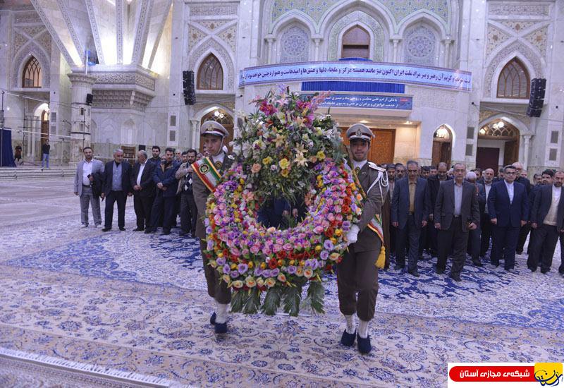 گزارش تصویری : تجدید میثاق مدیران بنیاد شهید تهران بزرگ با آرمان های امام راحل
