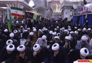 گزارش تصویری : مراسم سوگواری حضرت فاطمه زهرا (س)  در حرم مطهر حضرت امام خمینی (س)