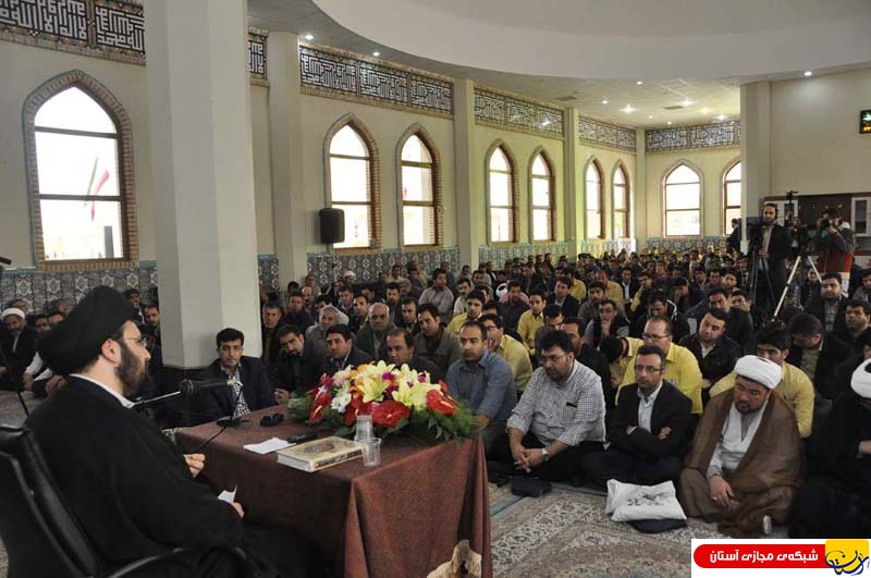 گزارش تصویری : دیدار یادگار امام با كاركنان سازمان بهشت زهرا
