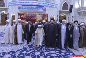 تجدید میثاق رئیس و جمعی از اعضای خبرگان رهبری با آرمانهای امام راحل