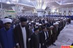 گزارش تصویری : آخرین نماز سال ۱۳۹۶ به امامت آیت الله سید حسن خمینی در حرم مطهر امام راحل
