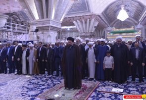 گزارش تصویری : تحویل سال ۱۳۹۷ در حرم مطهر حضرت امام خمینی (س)