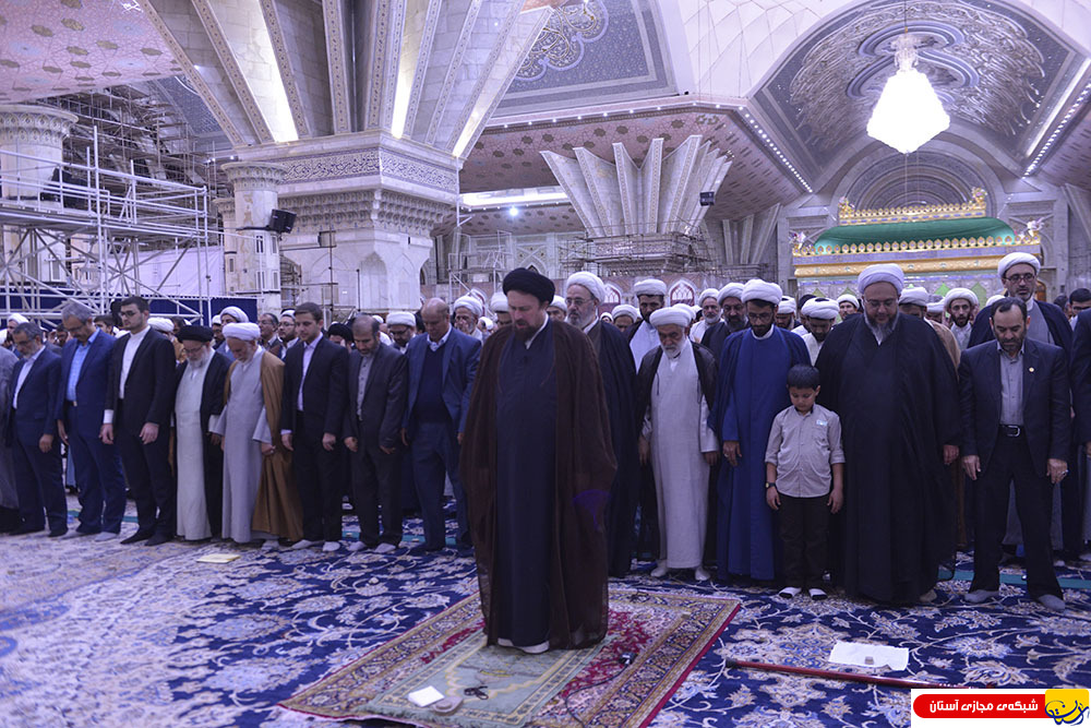 گزارش تصویری : تحویل سال ۱۳۹۷ در حرم مطهر حضرت امام خمینی (س)