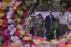 تجدید میثاق دانشجویان دانشگاه افسری آجا به مقام شامخ امام خمینی (س)