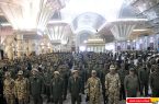 تجدید میثاق فرمانده نيروي زميني و جمعي از كاركنان ارتش با آرمانهای امام راحل (س)