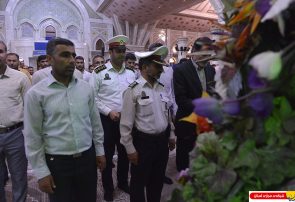گزارش تصویری : تجدید میثاق دانشجویان کارشناسی عالی تصادفات کشور با آرمانهای امام راحل