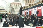 گزارش تصویری : برگزاری مراسم شب عاشورای حسینی در حرم مطهر امام راحل