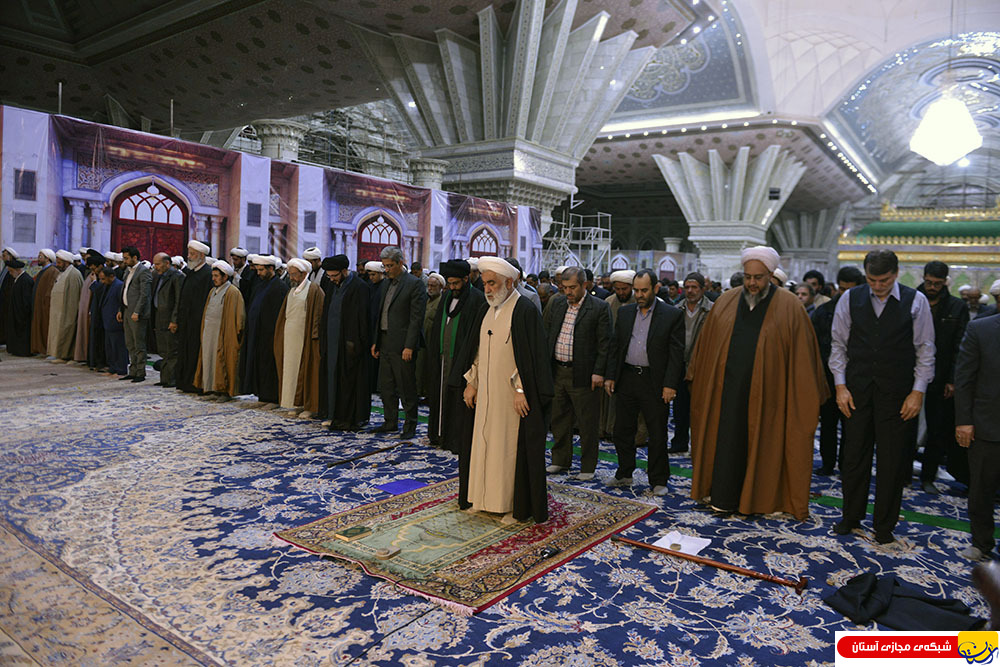نماز مغرب و عشا به امامت حجت الاسلام و المسلمین جوادی راد – ۲۴ آبان ماه