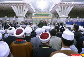 گزارش تصویری : دیدار اعضای تقریب مذاهب اسلامی با یادگار امام