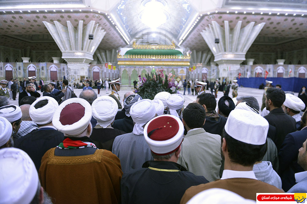 گزارش تصویری : دیدار اعضای تقریب مذاهب اسلامی با یادگار امام