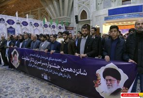 گزارش تصویری : تجدید میثاق هنرمندان بسیجی با آرمانهای امام راحل