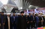دیدار مسولین و معلولین موسسه خیریه شهید قربانی با آیت الله سید حسن خمینی