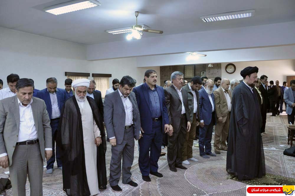 دیدار اعضای شورای شهر تهران با آیت الله سید حسن خمینی