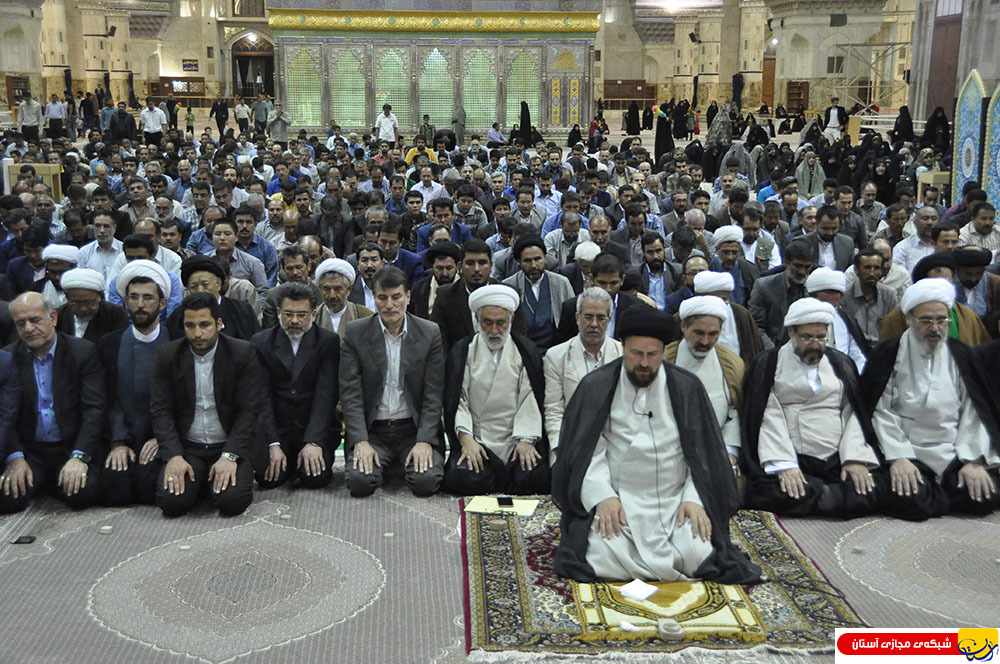 حضور آیت الله سید حسن خمینی در حرم مطهر امام خمینی (س) – ۹ اردیبهشت ۹۵