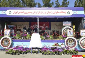 گزارش تصویری : برپایی ایستگاه صلواتی راهیان نور دژبان ارتش در جوار حرم مطهر امام راحل