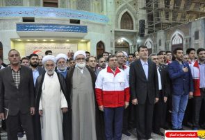 دیدار مدیران و کارکنان سازمان هلال احمر با آیت الله سید حسن خمینی