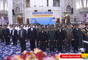 گزارش تصویری : تجدید میثاق فرماندهان نیروهای مسلح بمناسبت همایش جوان سرباز با آرمانهای امام راحل